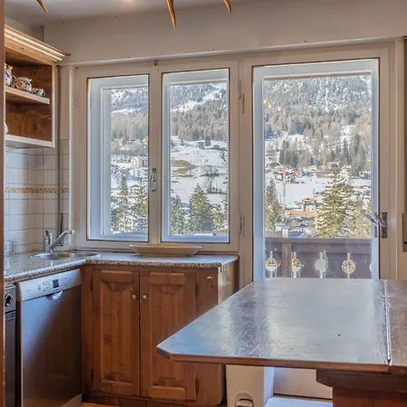 Apartment Casa Cristallino, In Centro Con Balcone Panoramico Cortina d'Ampezzo